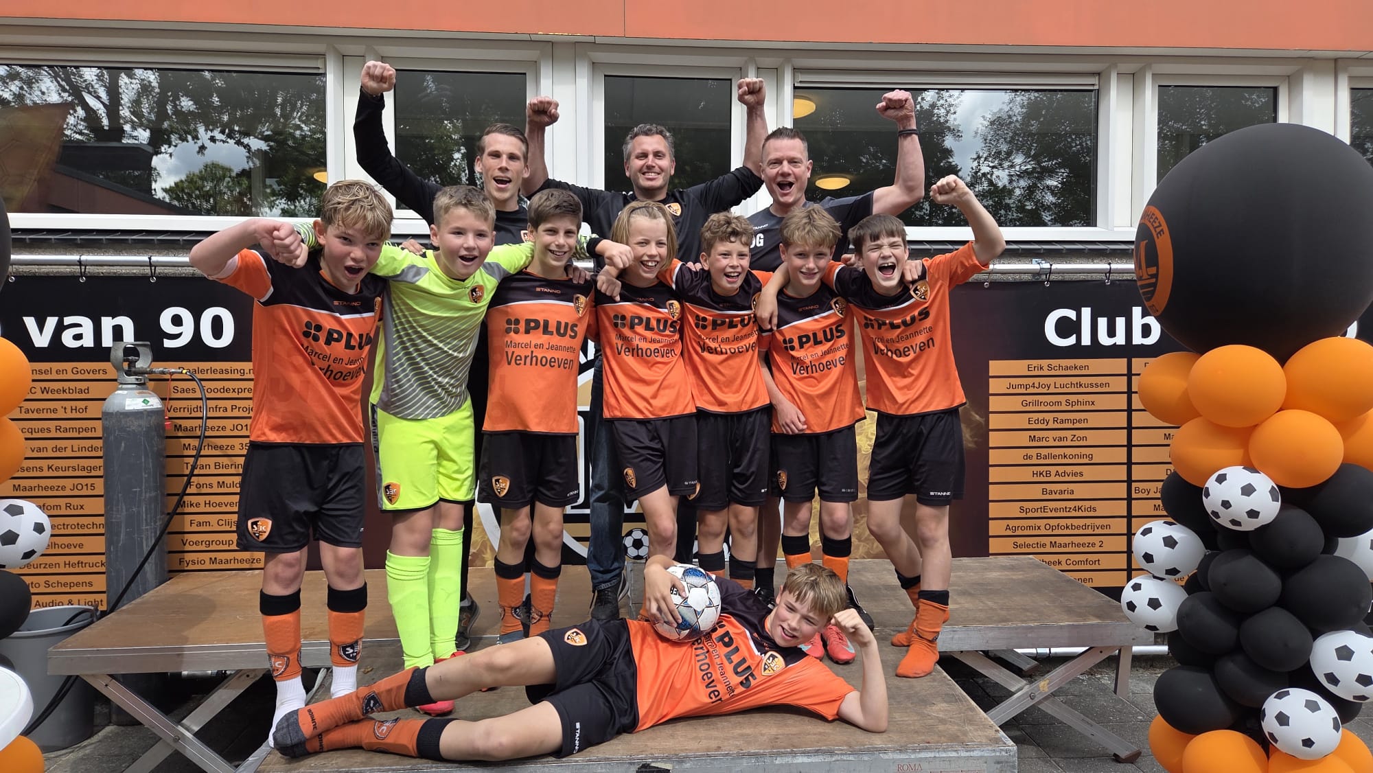 SBC JO12-1 wint sterk bezet toernooi in Maarheeze
