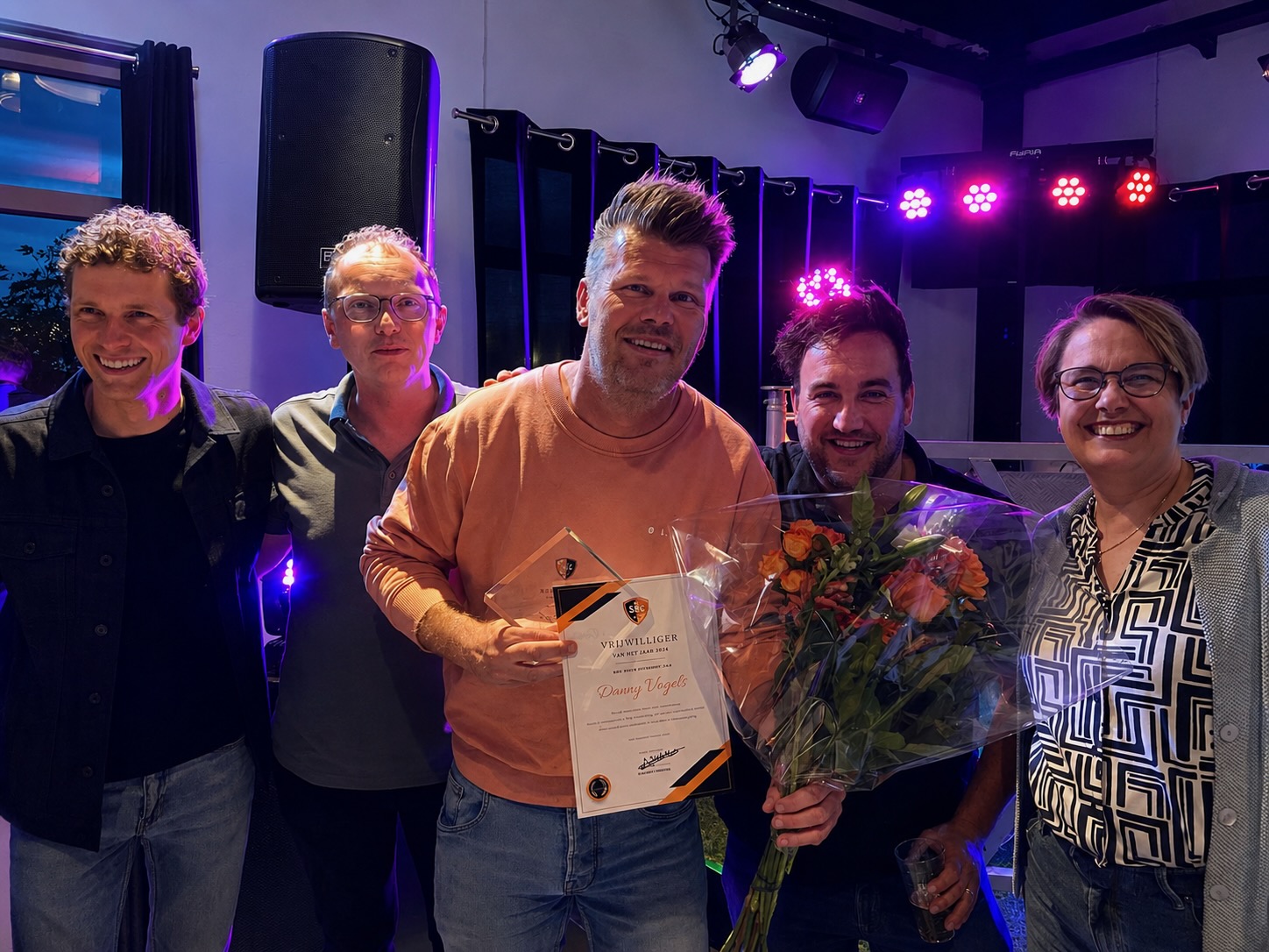 Denny Vogels uitgeroepen tot Vrijwilliger van het Jaar bij SBC