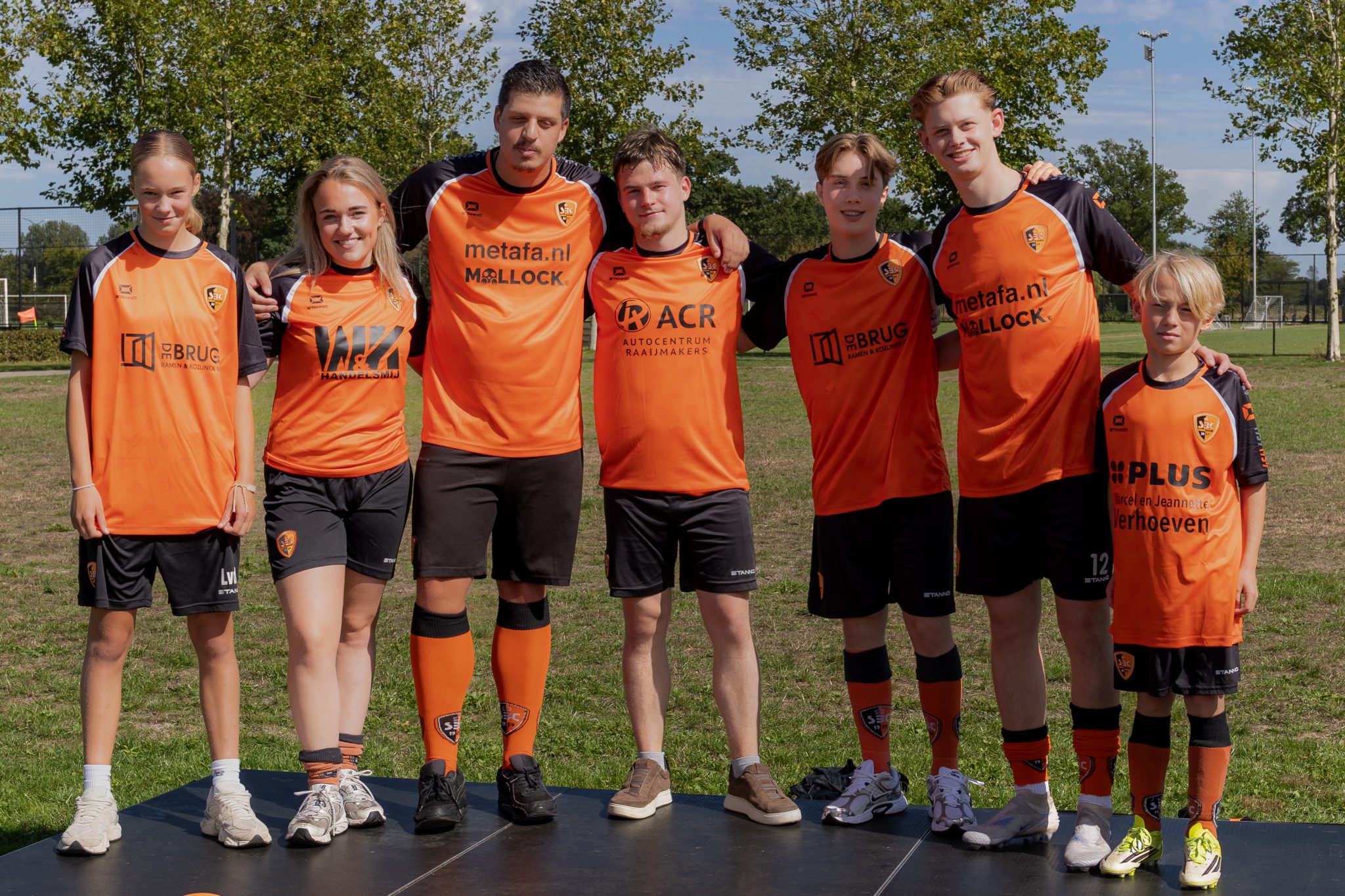 Nieuw wedstrijdshirt voor alle teams onthuld