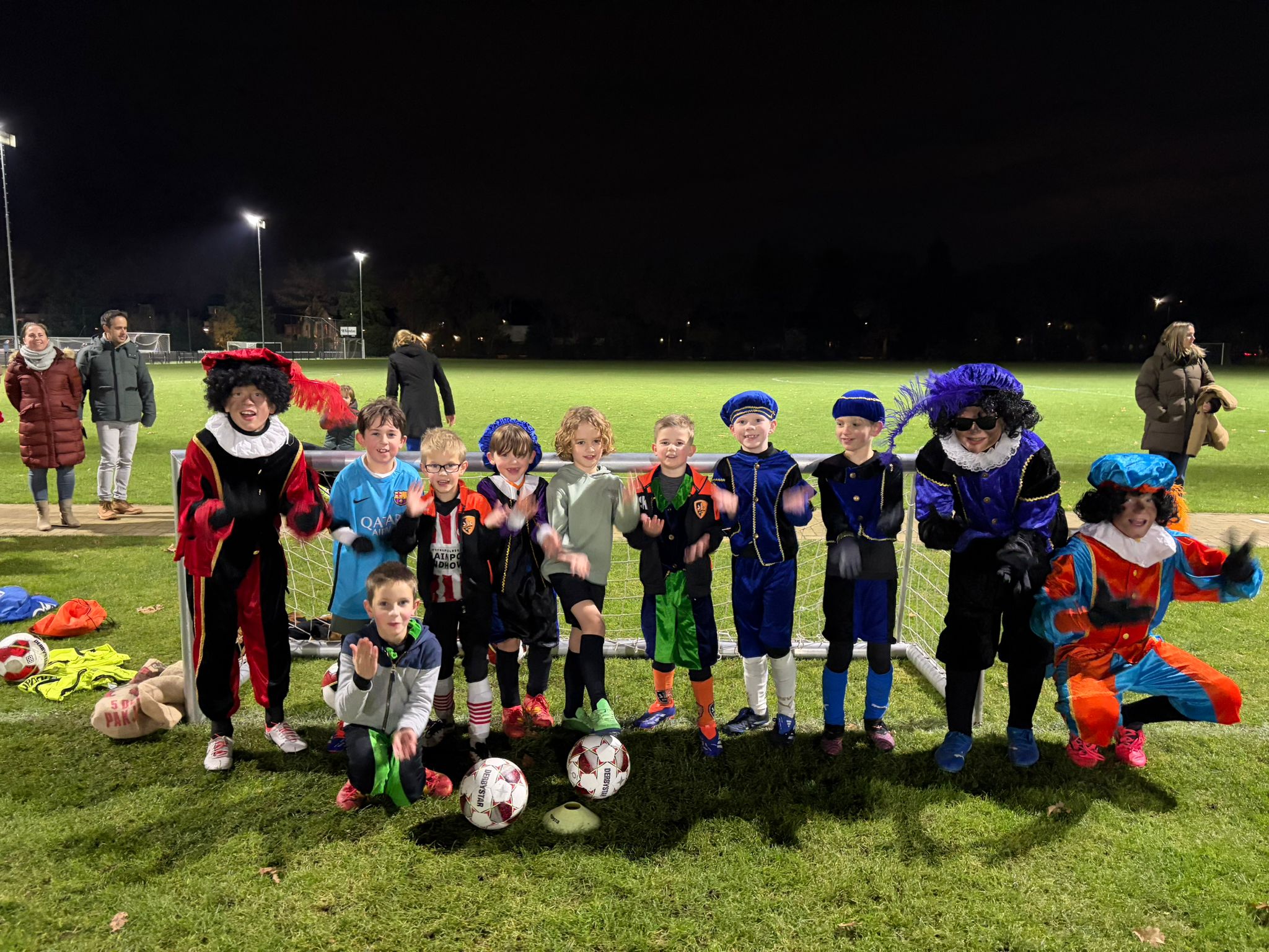 Pietentraining bij SBC