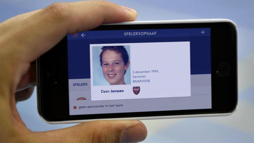 LET OP: Zorg op tijd voor een juiste foto op je spelerspas!